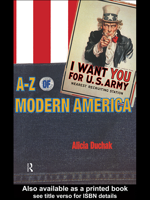 Title details for A-Z of Modern America by Alicia  Duchak - Available